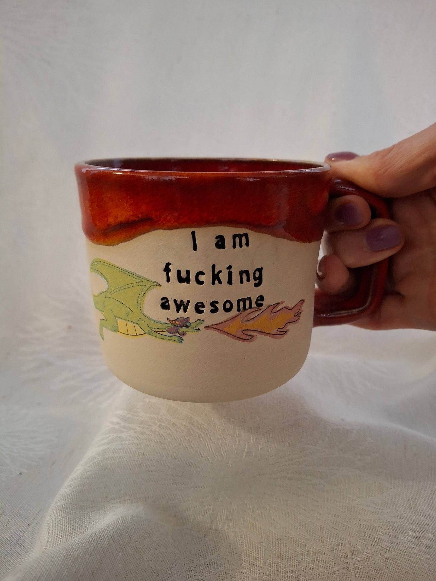 I Am Fucking Awesome Mug