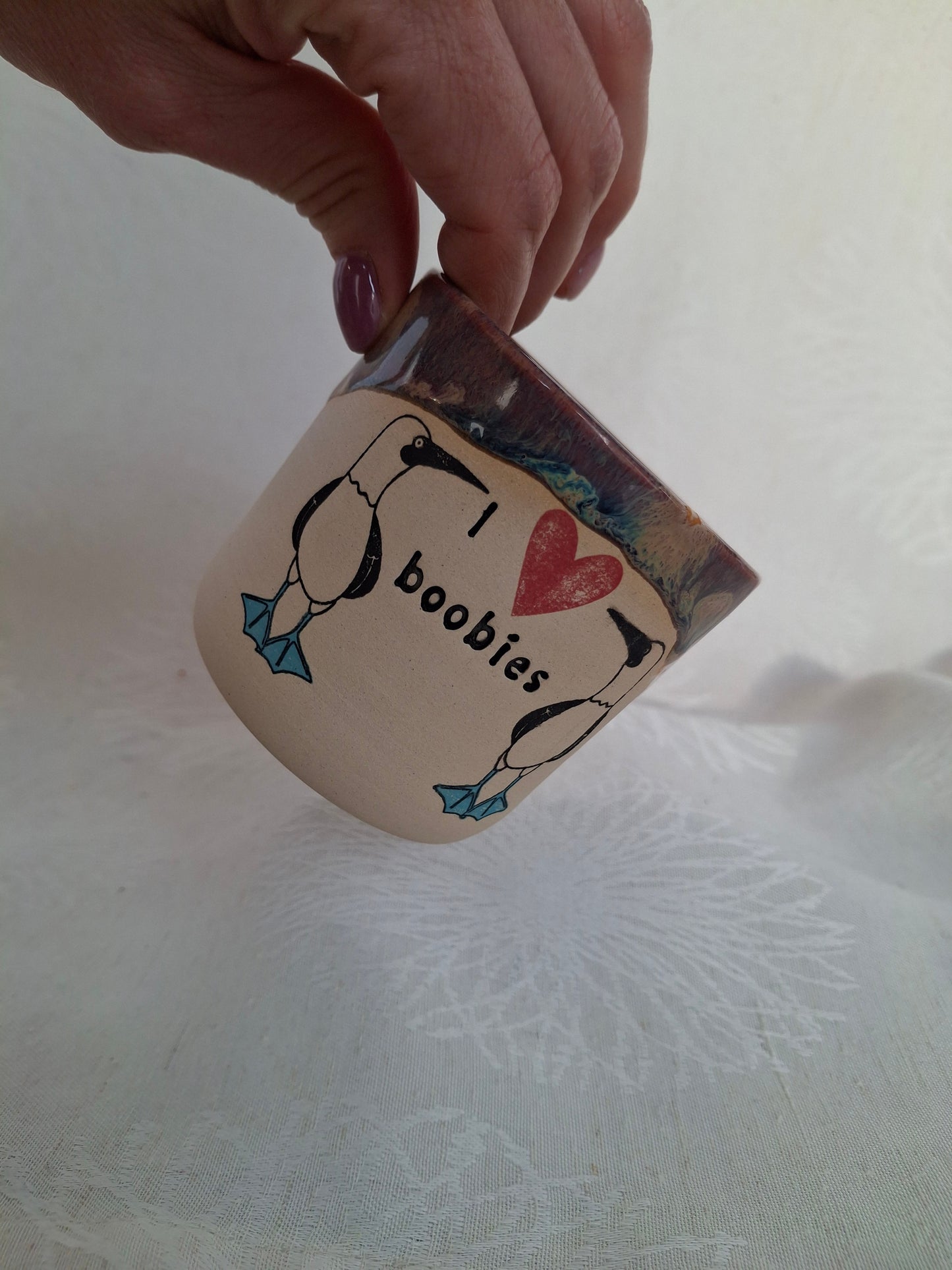 I Love Boobies Cup