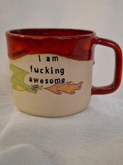 I Am Fucking Awesome Mug