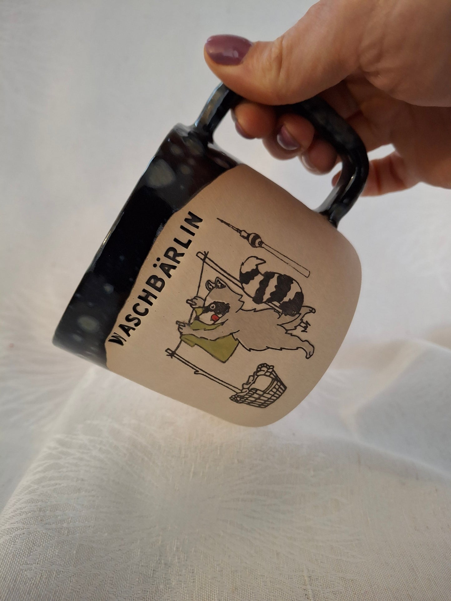Waschbärlin Racoon Mug