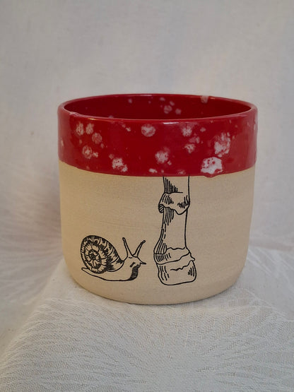 Mushroom & Snail Cup