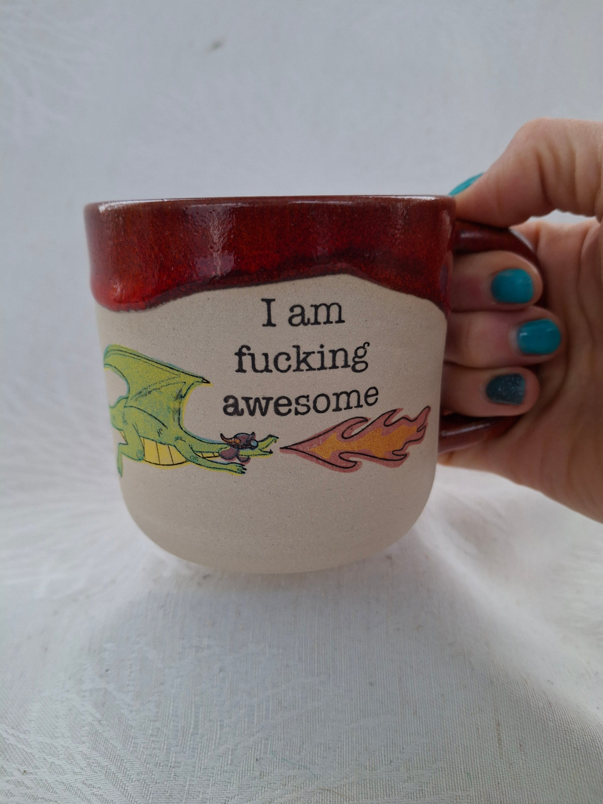 I Am Fucking Awesome Mug