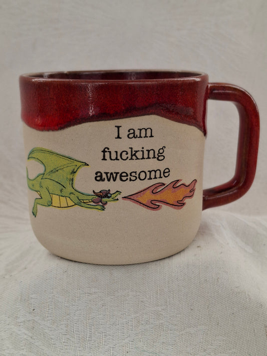 I Am Fucking Awesome Mug