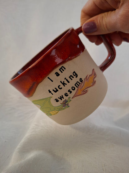 I Am Fucking Awesome Mug